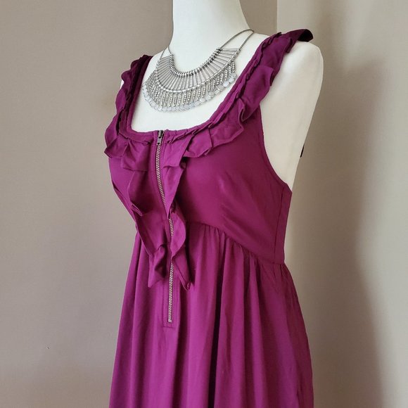 Urban Outfitters Kimchi Blue Purple Ruffle Sundress Size S NWT - Picture 7 of 16